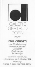 1992 Biblio cimi EA Flyer kl